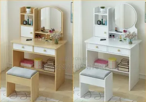 Dressing Table Vanity With Stool