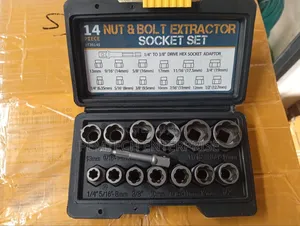 14pcs Bolt And Nut Extractor Socket Set