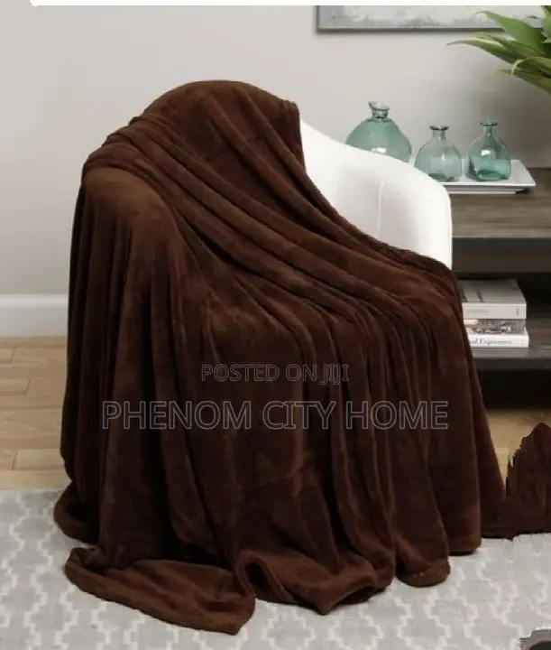 Smooth Plain Coral Fleece Throw Blankets