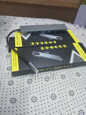 Portable 8 in 1 Usb 3.1 Type C Hub Adapterexpansion Computer