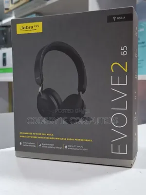 Jabra Evolve 2 65 Headphones ||Jabra Evolve 2 65