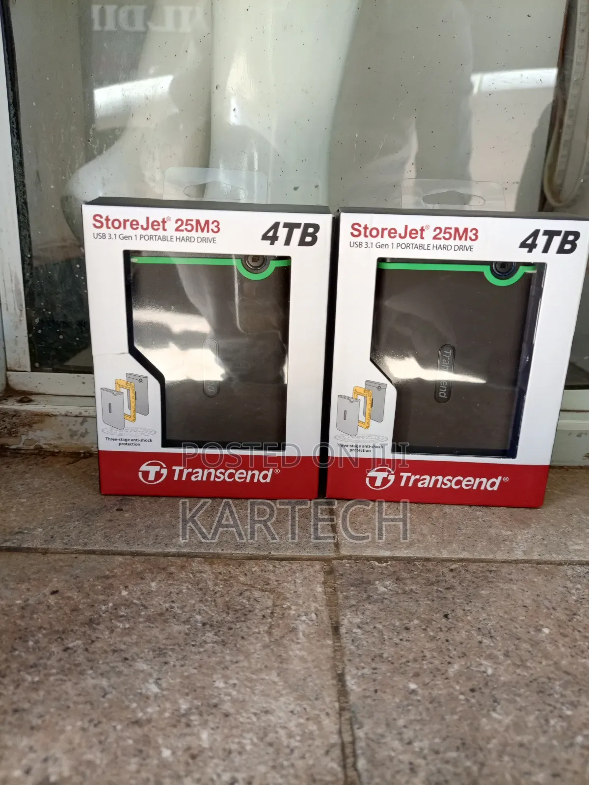 Transcend 4tb Portable Hand Drive 2.5m