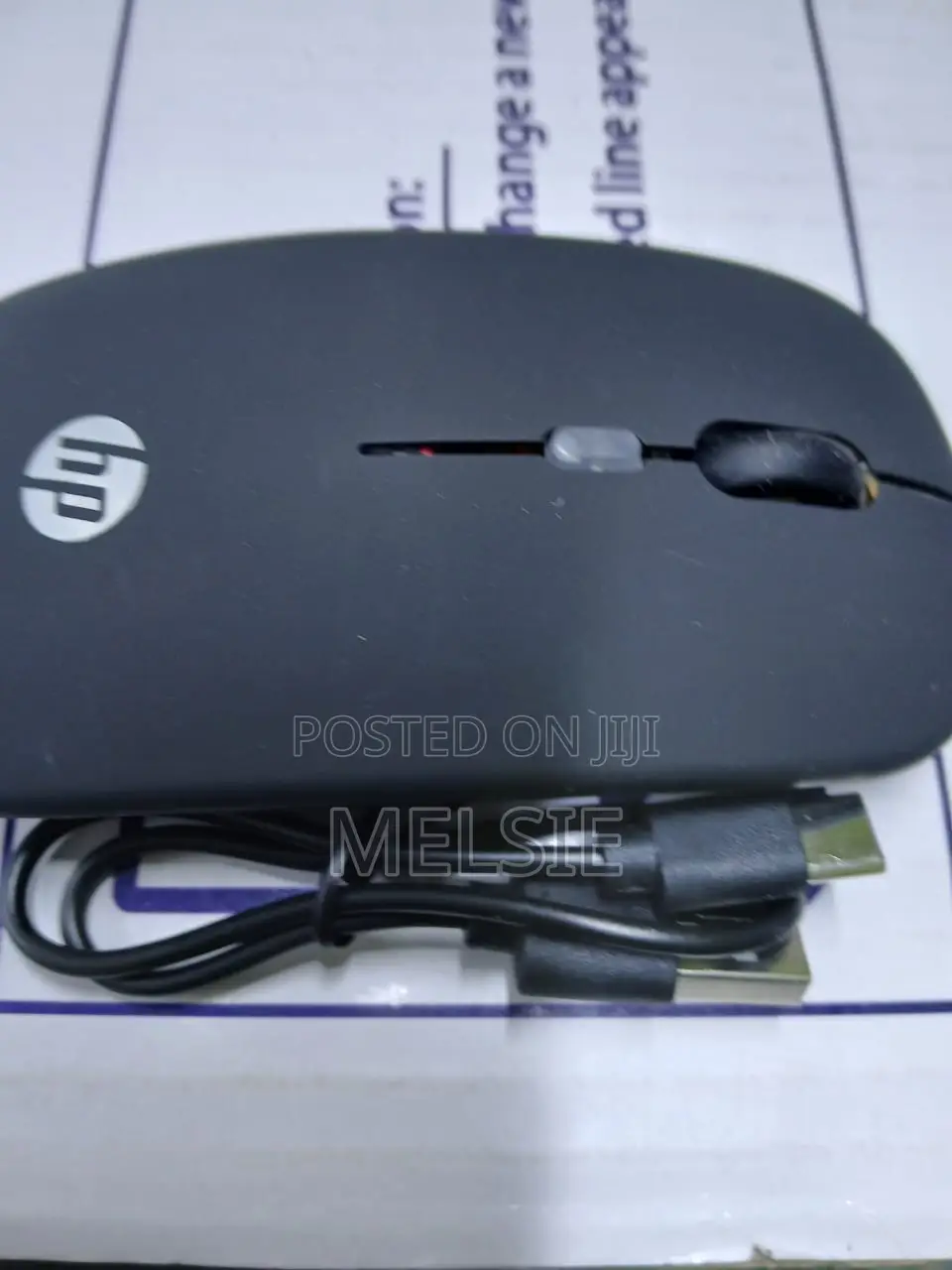 Black Hp Wireless Mouse W10 Bluetooth