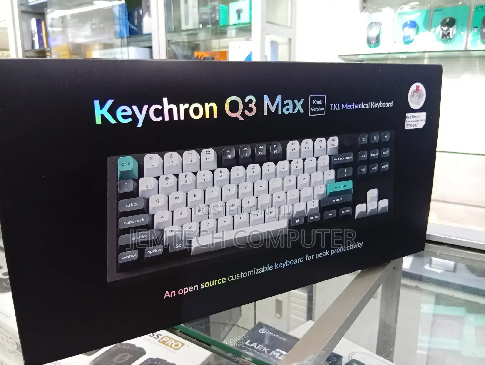 Keychron Q3 Max QMK/via Wireless Custom Mechanical Keyboard