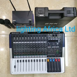 Pro Mixer 12 Channels Proffesional Powered Usb/BNK Wireless Microphone