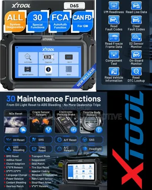 Xtool D6s Obd-Ii Vehicle All Systems Diagnosis Machine