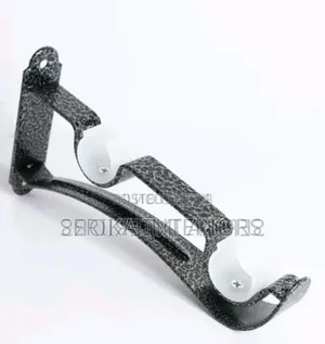 Jua Kali Curtain Brackets Powder Coated