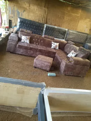 L Shaped 6seat With Normal Cushions