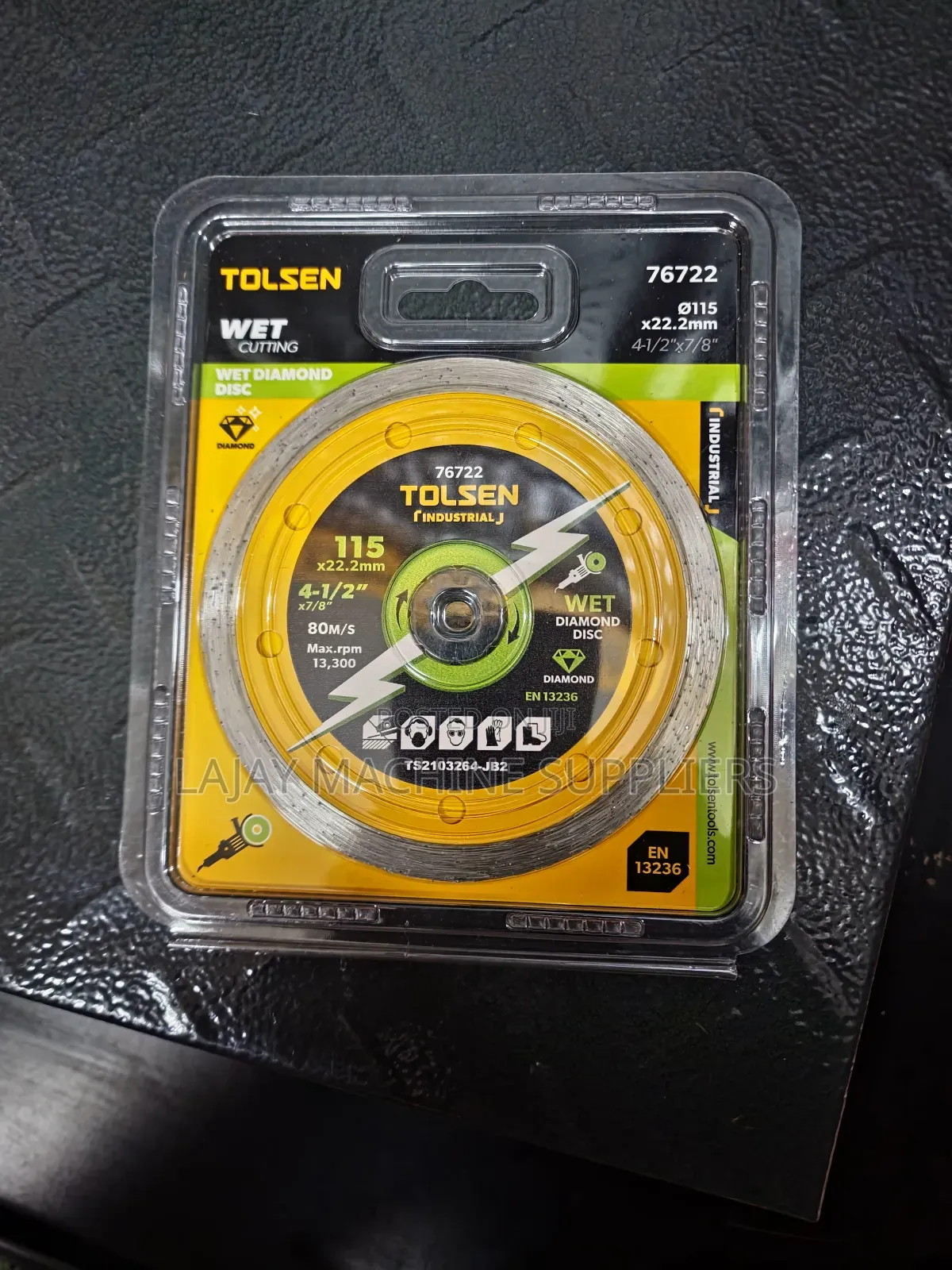 Wet Diamond Disc 4 1/2"