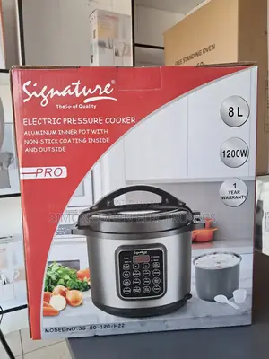 Signature 8 Litres Electric Pressure Cooker