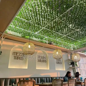 Ceiling Artificial Expandable Green Fence