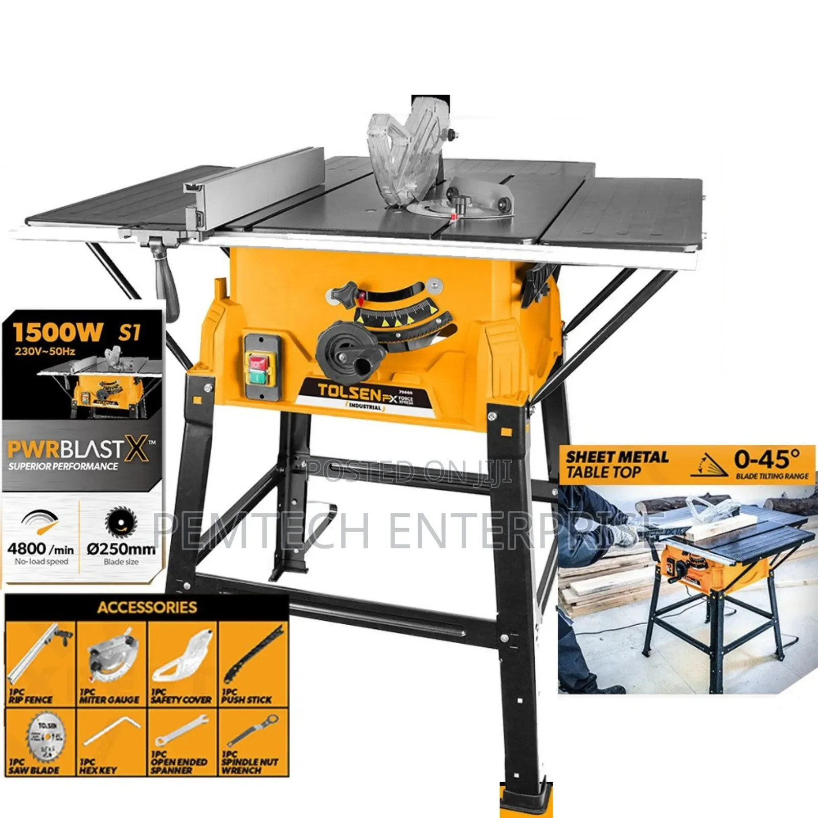 Tolsenw Table Saw