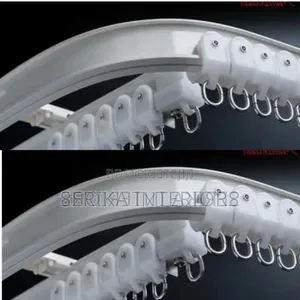 Twin Bendable Curtain Rails Bendable Curtain Rails