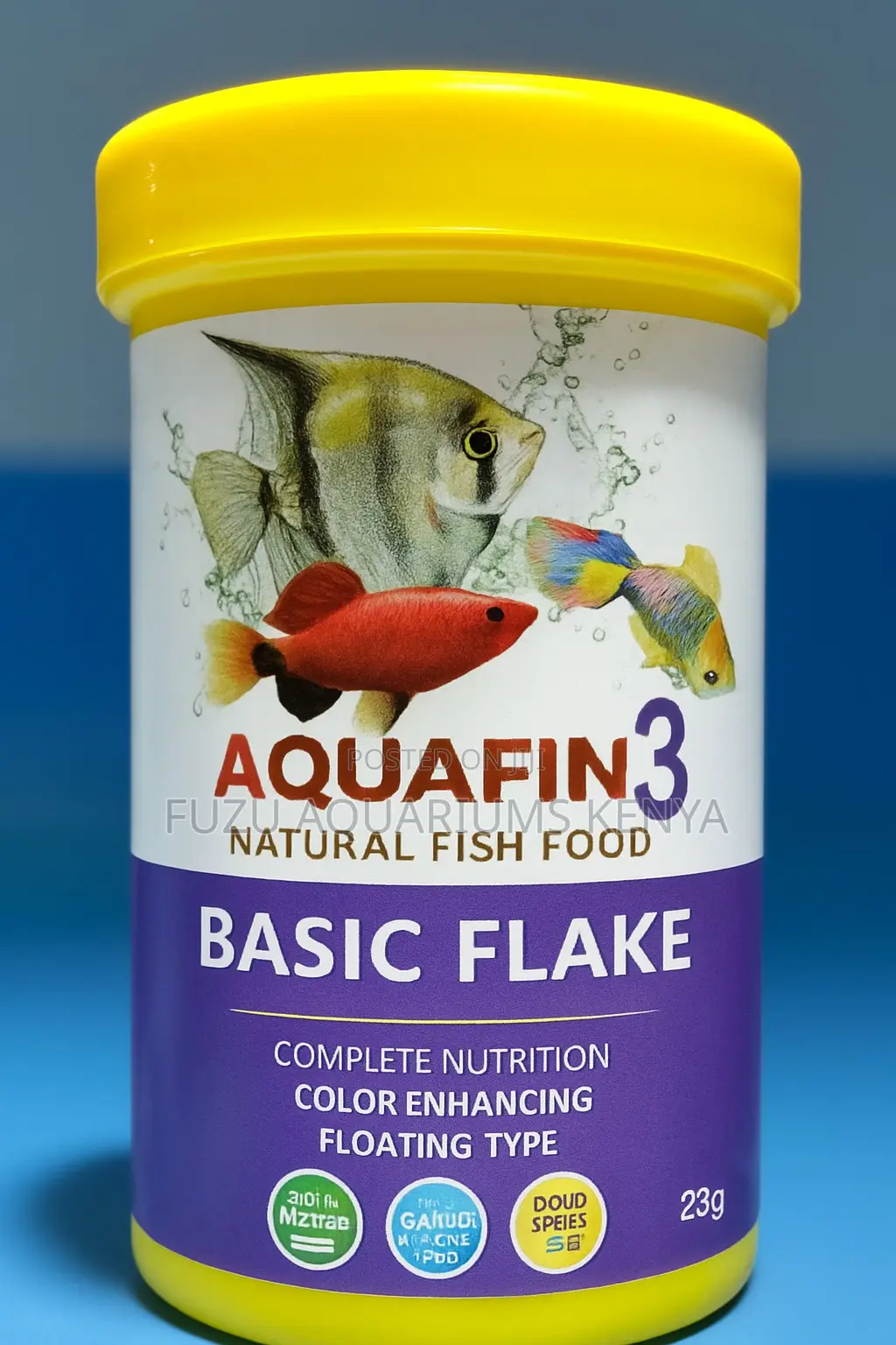 Premium Aquafin 3 Basic Flake Fish Food - 22g