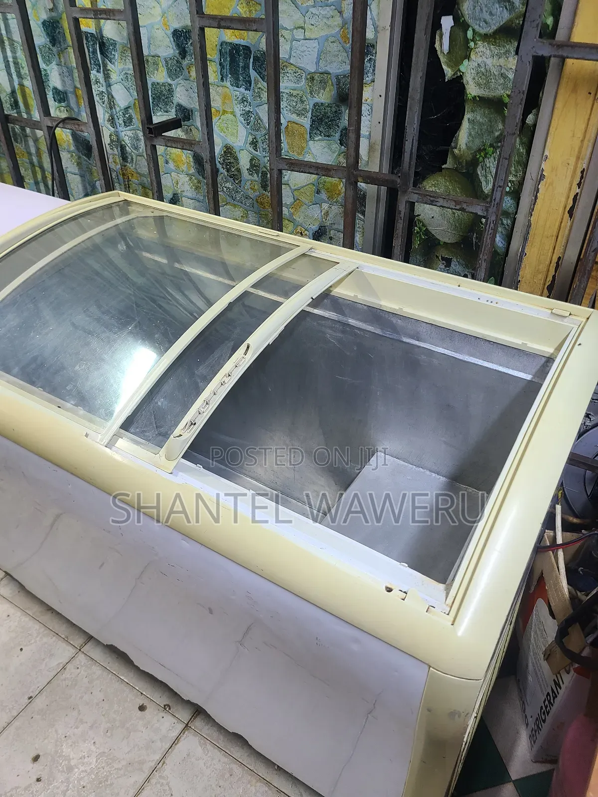 Glass Freezer [ Display Freezer)]Working $