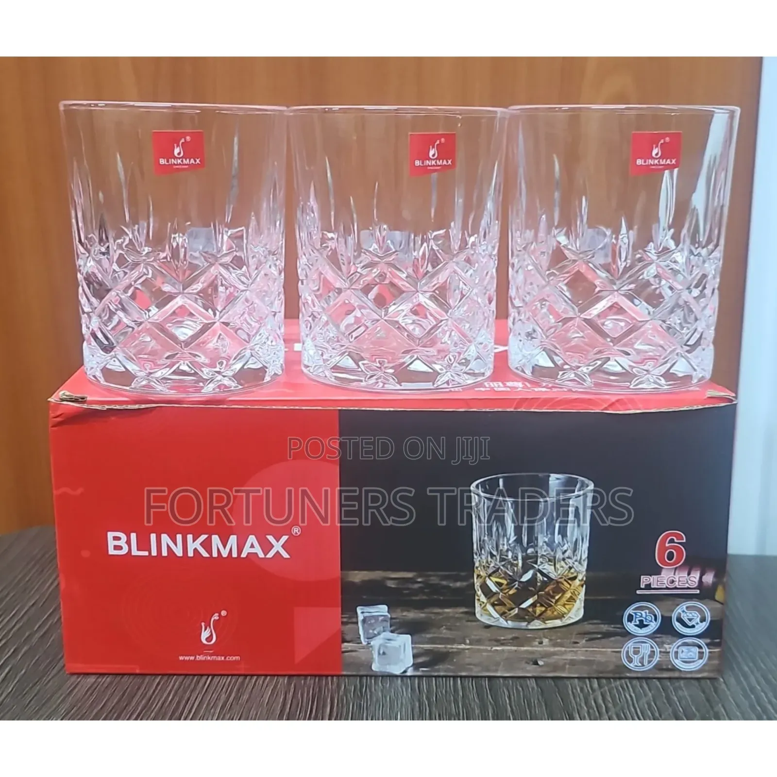 Wine Glasses 6pc Blinkmax