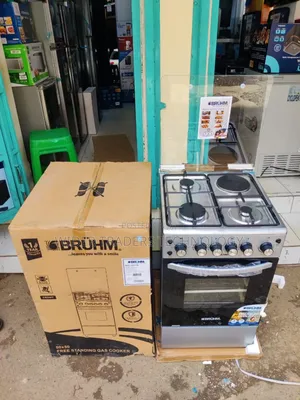 *Bruhm Standing Cooker 3g+1e Electric Oven 50cmx55cm