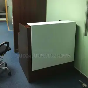 Office Furniture: Simple Strong Wood Reception Resk-1200mm