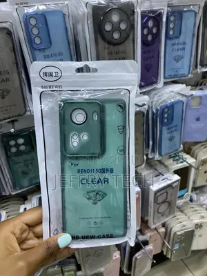 Ziria Oppo Reno 11 5g Case Green Transparent Shockproof