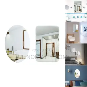 Large Size Peel and Stick Wall Mirror Available