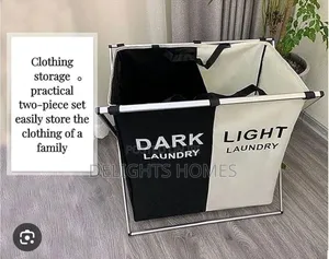 2compartment Laundry Basket