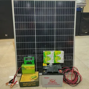 New Package Nyumbani 100w Solar + 80a Battery+200w Inverter Full Kit
