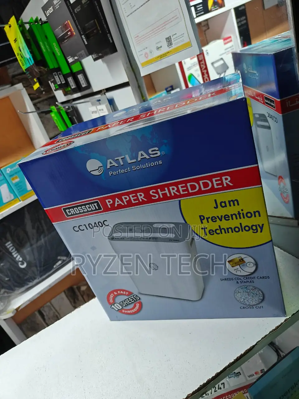 Atlas Paper Shredder Cc1040 10sheet