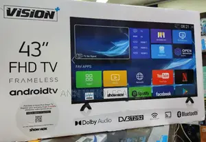 Vision 43 Inch FHD Frameless Android Tv