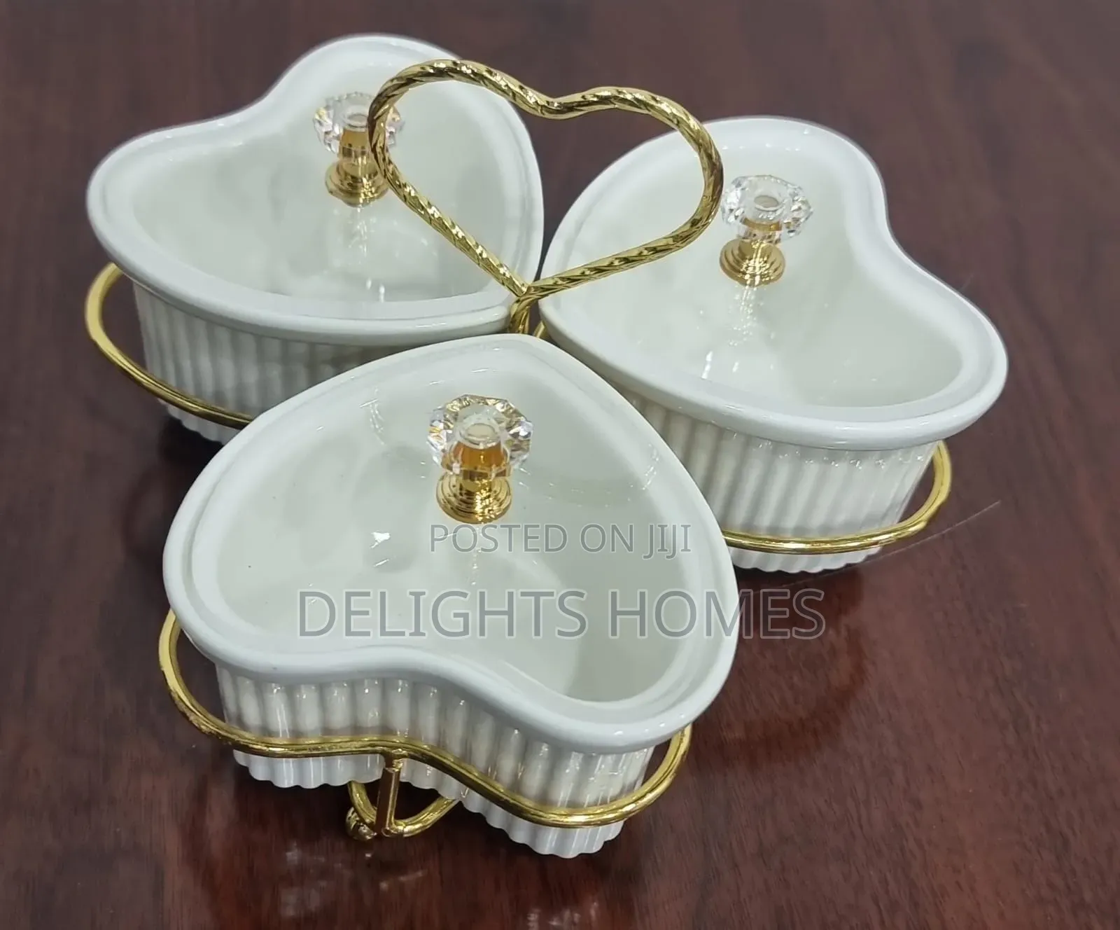 Set of 3 Ceramic Love Shape Sugar Bowls_pa