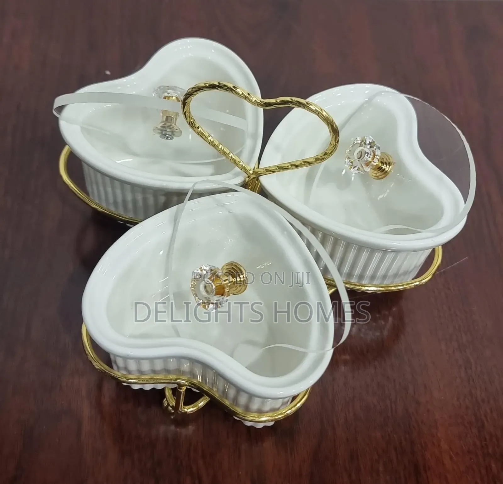 Set of 3 Ceramic Love Shape Sugar Bowls_pa