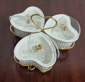 Set of 3 Ceramic Love Shape Sugar Bowls_pa