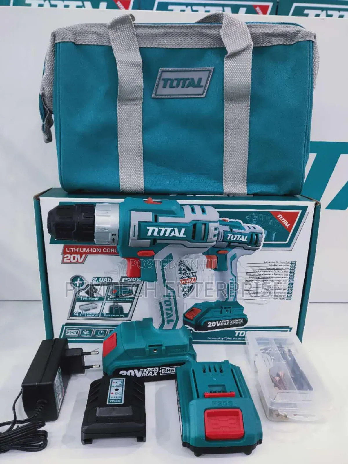Total Tdli20025 20v 45nm Battery Drill