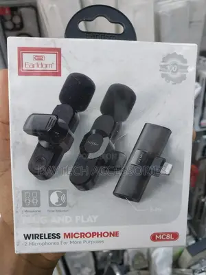Earldom
Wireless Lavalier Microphone for Lightning iPhone