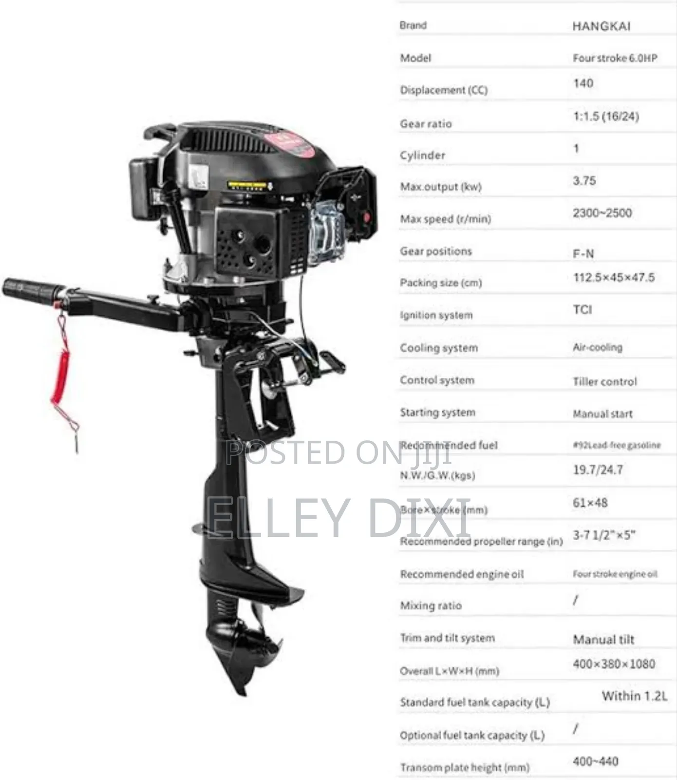 Long Shaft Outboard Engine