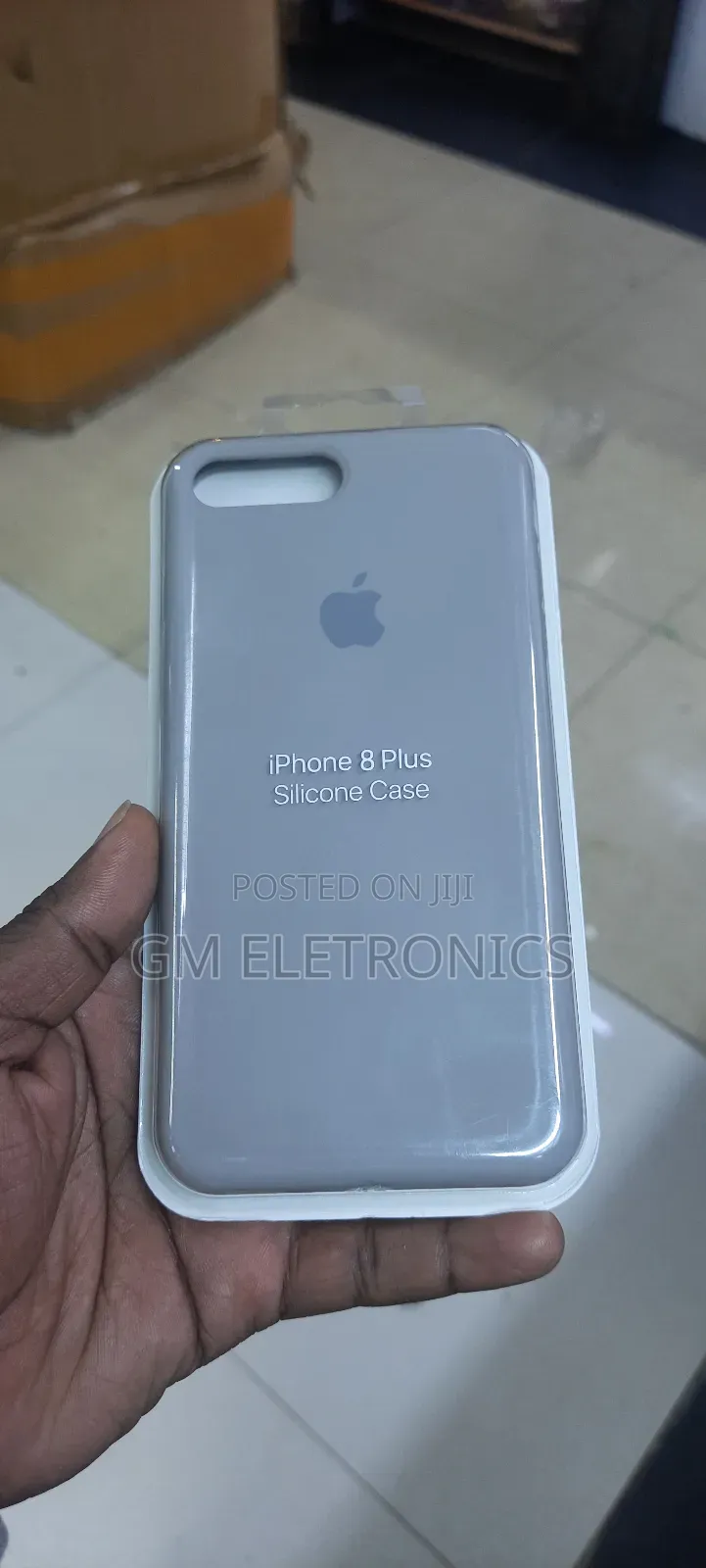 Soft Silicone iPhone 7+/8+( Grey)