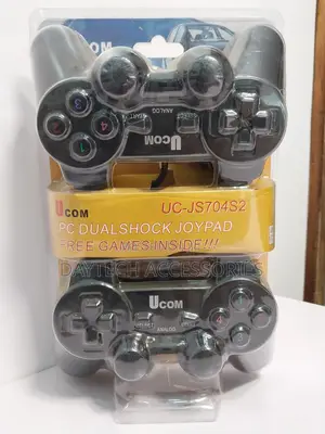 Ucom Uc-Js704s2 Usb Wired Pc Dual Game Pad 2 Game Controller