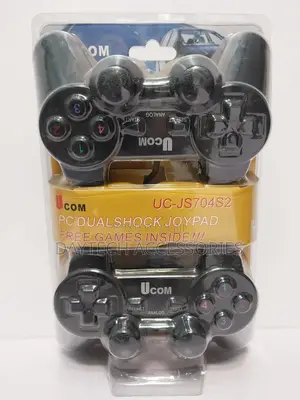 Ucom 2-in-1 Pc Dual Shock Twin Joypad Wired Usb Controller
