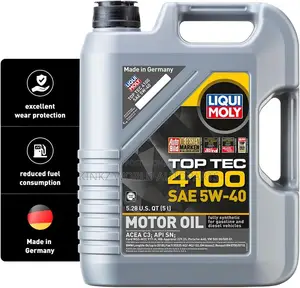 Liqui Moly Top Tec 4100 5w-40 Engine Motor Oil 5l