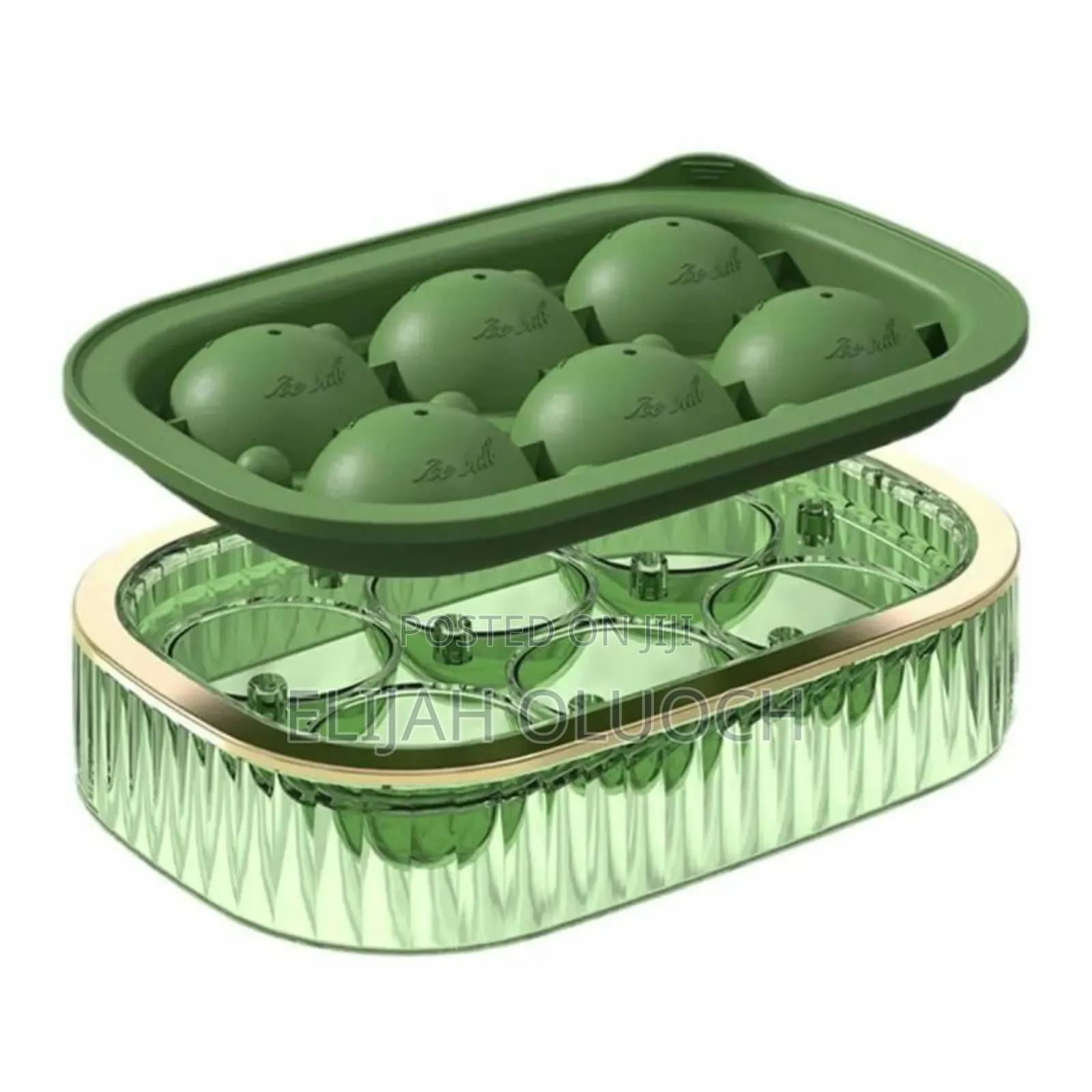 2 in 1 Ice Cube Maker With Tray and Ball Maker