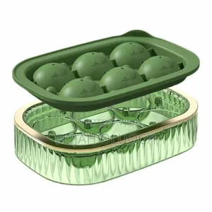 2 in 1 Ice Cube Maker With Tray and Ball Maker