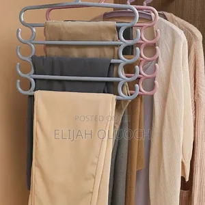 Multilayer Heavy Duty S-Hangers 5 Layers , Set of 2pcs
