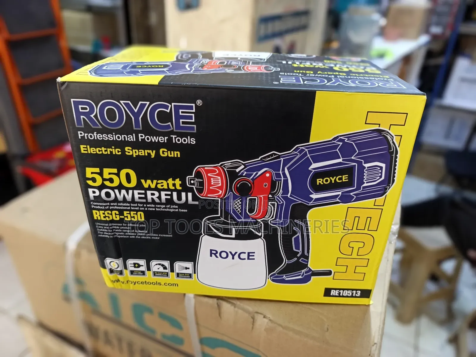 Royce Spray Gun Electric/Corded 550watts