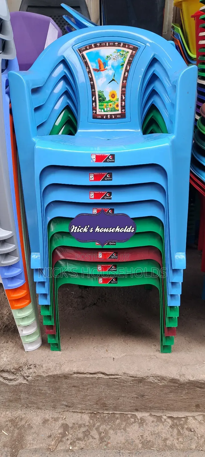 Mix Colour's Plastic Chairs