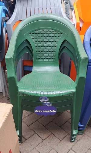 Halar Green Plastic Chair