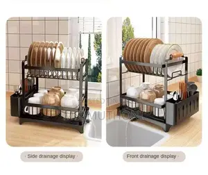 Minimalist Premium Quality 2 Tier Dish Rack*