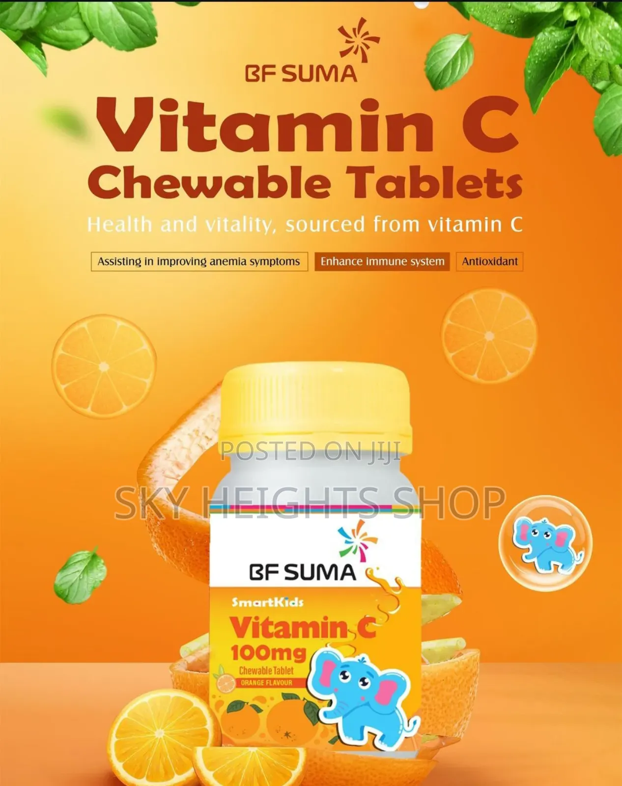 Smart Kids Bf Suma Vitamin C Chewable Tablets