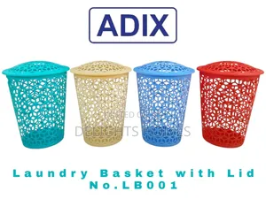 Adix Laundry Basket With Lid