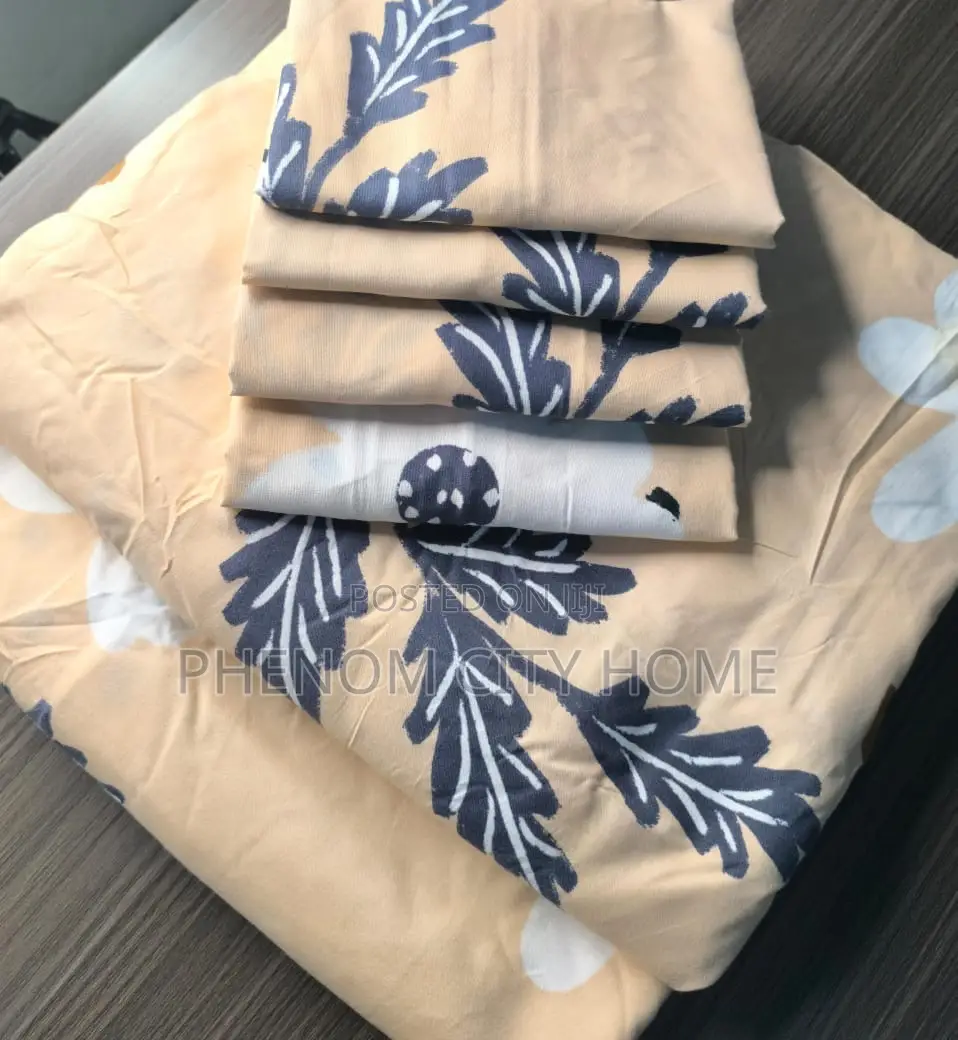 6pc King Size Smooth Bedsheets Available