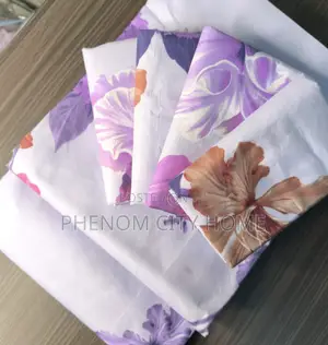 6pc Soft King Size 8 by 8 Bedsheets