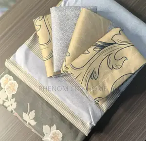 6pc Soft King Size 8 by 8 Bedsheets